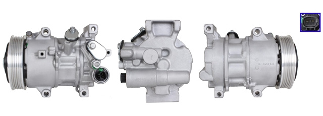 Compresor Ac/ Cu Piesa Veche La Schimb Elstock Toyota 51-1057