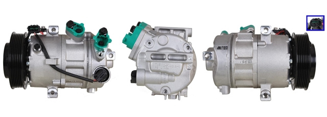 Compresor Ac/ Cu Piesa Veche La Schimb Se23 Elstock Hyundai 51-1343