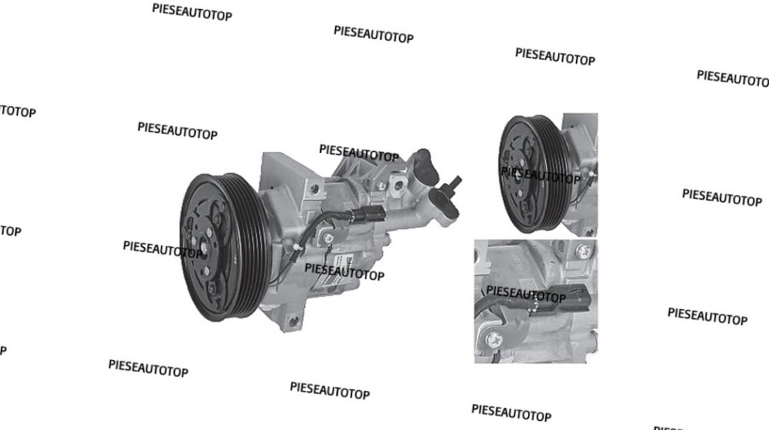 Compresor AC Dacia Duster 1.5 dCi 2010-2017 NOU 8201025121 926000105R 926001686R 926009154R VALEO