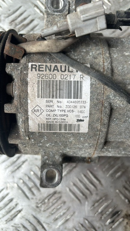 Compresor AC Dacia Sandero 0.9 TCE an 2015 cod 926000217R