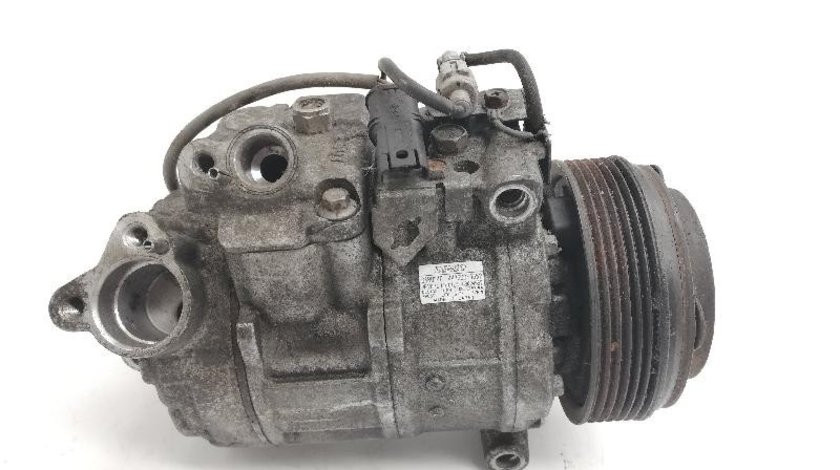 Compresor AC DENSO 6SBU14C 4477260-1858 BMW E60/ E61/ E81/ E90/ E91/ E92/ E93
