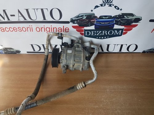 Compresor ac denso 7l6820803q audi q7 3.0 tdi casa 240 cai