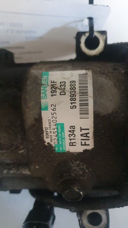 Compresor AC Fiat Fiorino 1.3 Multijet 51893889 2012 2013 2014 2015