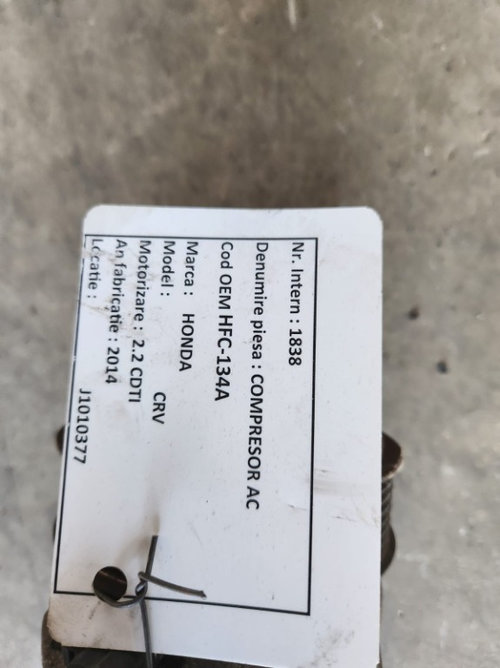 Compresor AC Honda CR-V 2.2 CDTI 2010 2011 2012 2013 2014 2015 cod 447280-2171