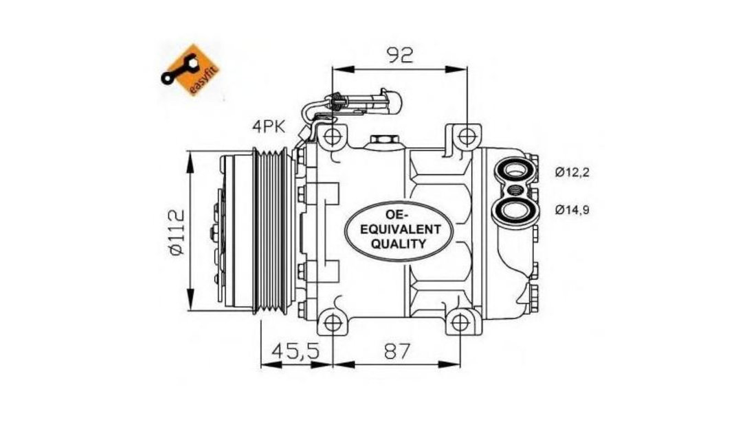 Compresor ac Iveco DAILY IV platou / sasiu 2006-2011 #3 1178