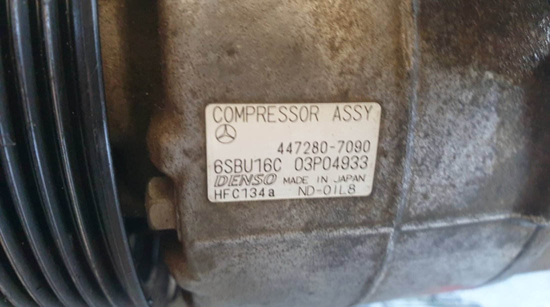 Compresor AC Mercedes-Benz C-Class Coupe (C204) 250 CDI 2.2 204cp coduri : 447280-7090 / A0008302700