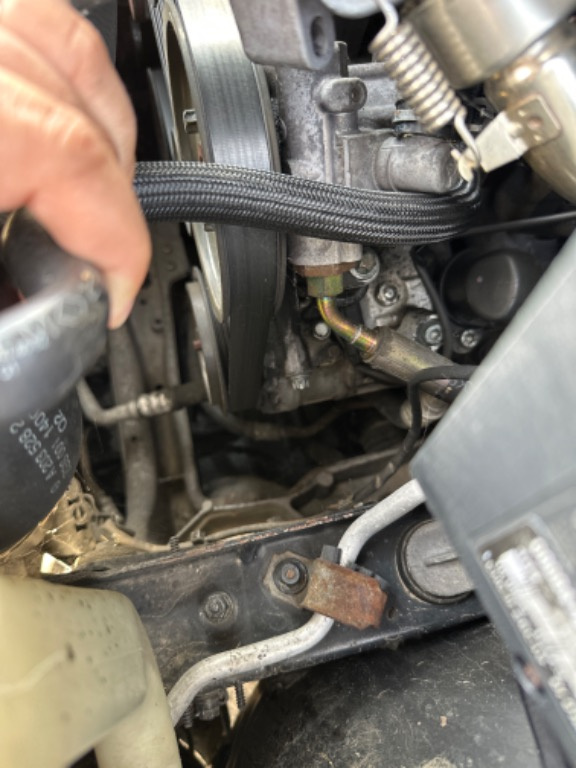 Compresor ac Mercedes c class w203 , e class w211 motor 2.2 d