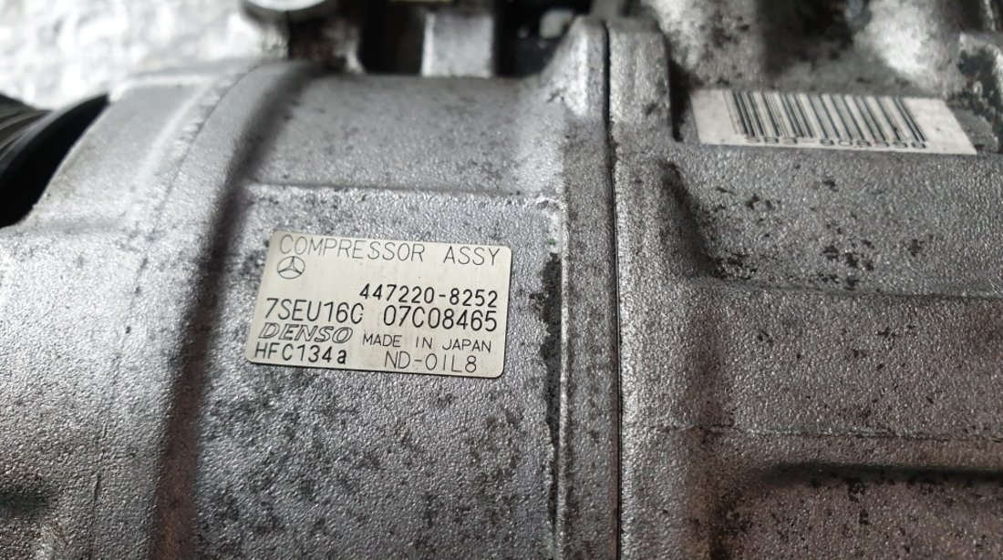 Compresor ac mercedes sl r230 5000 benz 113963 2001-2012 447220-8252