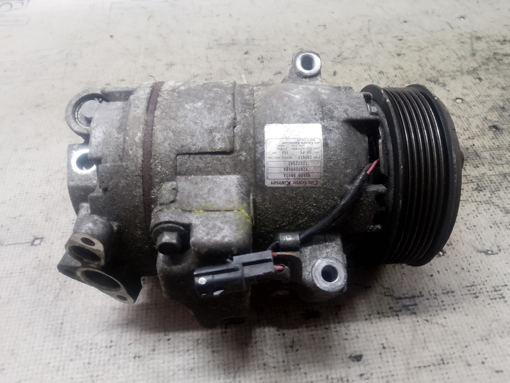 Compresor AC Nissan Qashqai 1.6 Motorina 2012, 92600BB60A