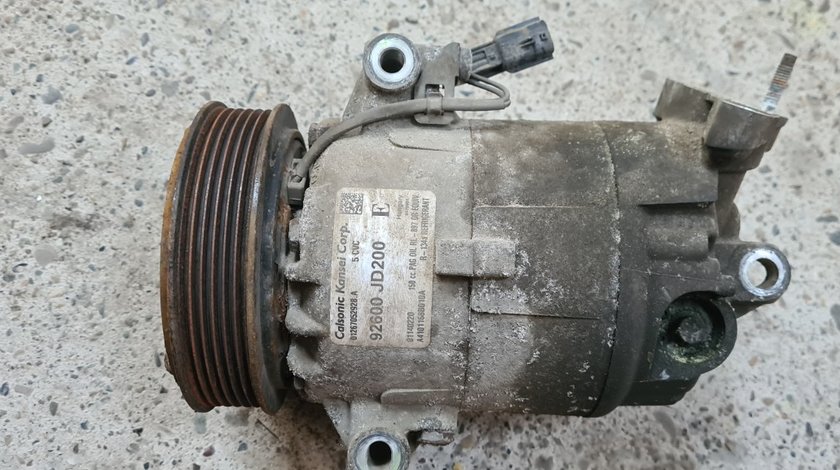 Compresor Ac Nissan Qashqai J10 2.0i MR20DE 2006 2007 2008 2009