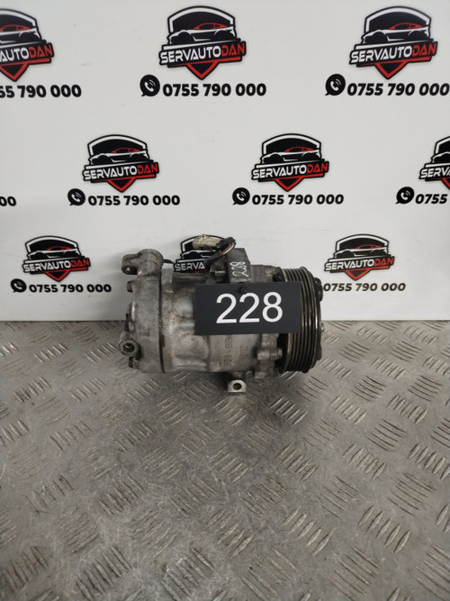 Compresor AC Opel Corsa C (2000-2006) 1.3 Motorina 2005, 13197538 / SD6V10