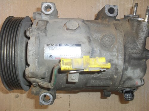 Compresor Ac Peugeot 206 1 6 Hdi 110 Cai