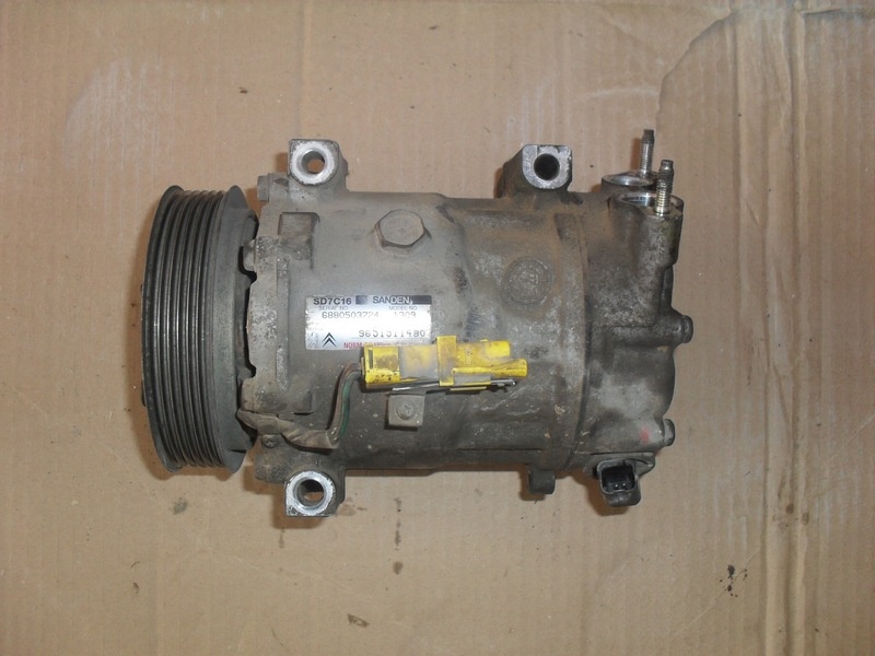 Compresor Ac Peugeot 207 1 6 Hdi 110 Cai