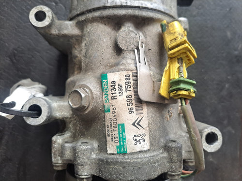 Compresor AC Peugeot 308, 2.0 HDI, RHF - COD 9659875980