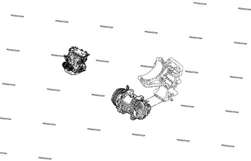 Compresor AC Renault Clio 2 1.9 dTi 1999-2005 NOU