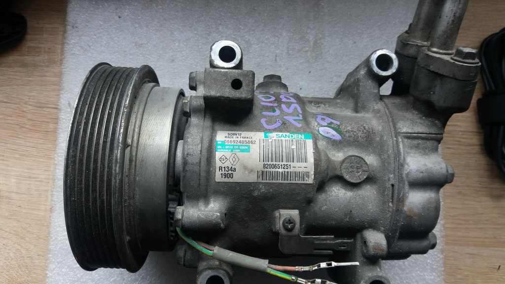 Compresor ac renault clio 3 kangoo twingo1.5 dci 8200651251