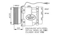 Compresor ac Renault MASTER II platou / sasiu (ED/...