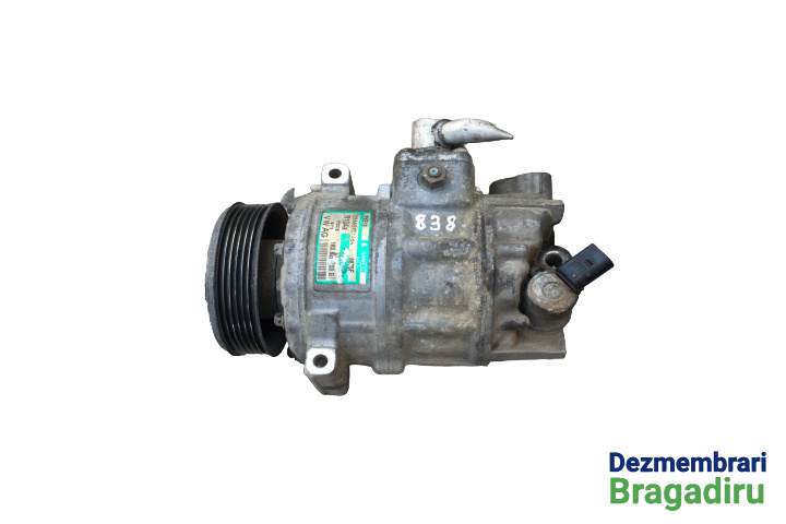 Compresor AC Sanden Cod: 1K0820803G Seat Altea [facelift] [2009 - 2015] XL minivan 5-usi 2.0 TDI MT (140 hp) Cod motor BKD 115242 KM