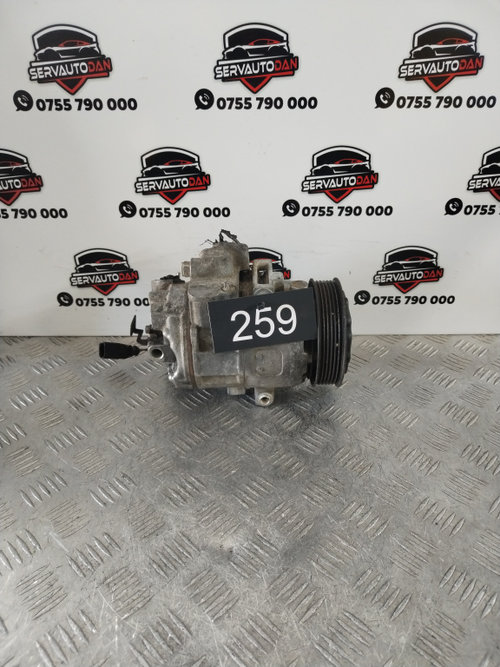 Compresor AC Skoda Fabia (1999-2008) 1.4 Motorina 2003, 6Q0820803D / 447220-8121 / 6SEU12C / R134A /...