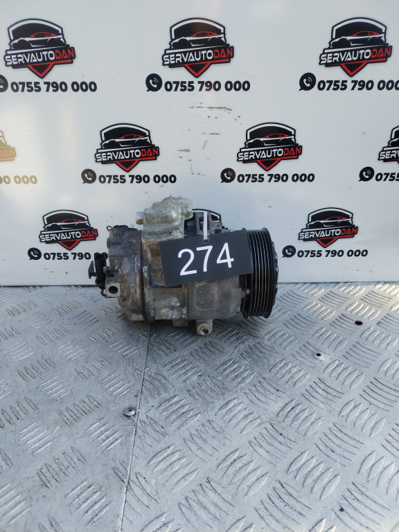 Compresor AC Skoda Fabia (1999-2008) 1.4 Motorina 2003, 6Q0820803D