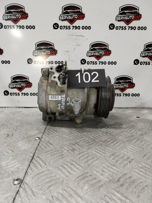 Compresor AC Toyota Land Cruiser (2002-2010) 3.0 Motorina 2007, 447220-5261 / HFC134A