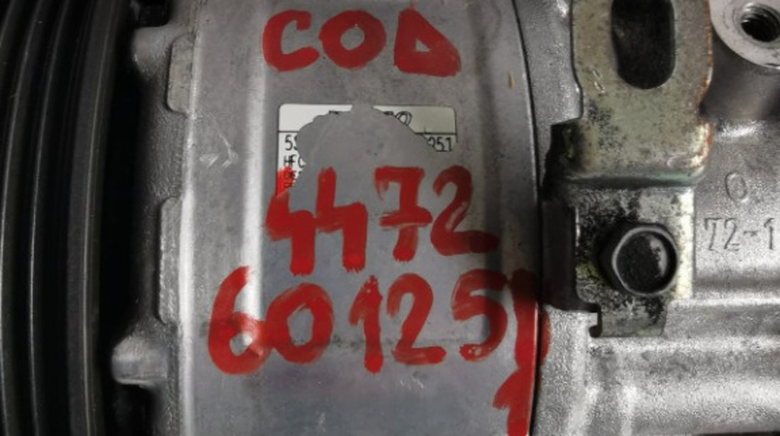 Compresor AC / TOYOTA RAV 4 / 2.0 TD / 2.2 TDI / An 2007 - 2012 / COD - 4472601251