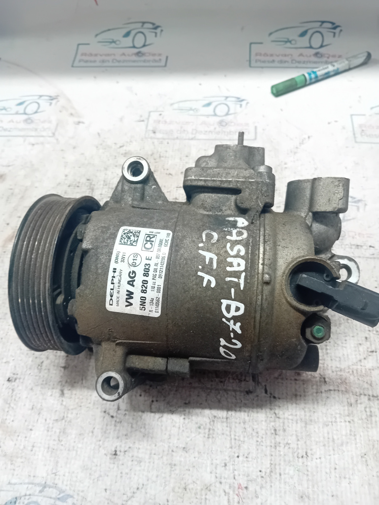 Compresor AC Volkswagen Passat B7 2.0 2012, 5N0820803