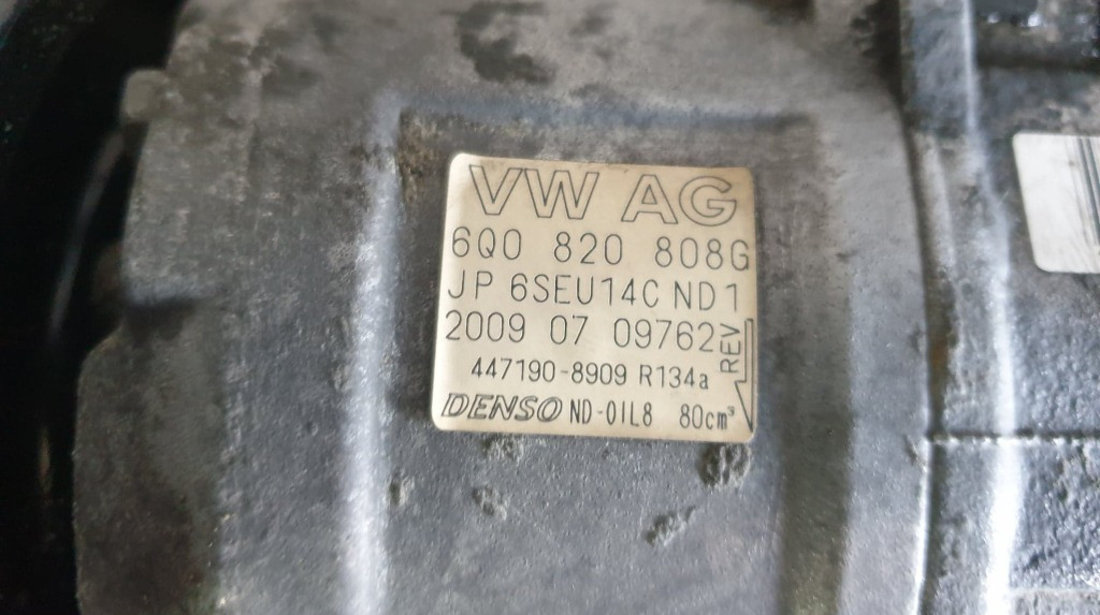 Compresor AC VW Polo IV (9N) 1.4 16V 101cp cod piesa : 6Q0820808G