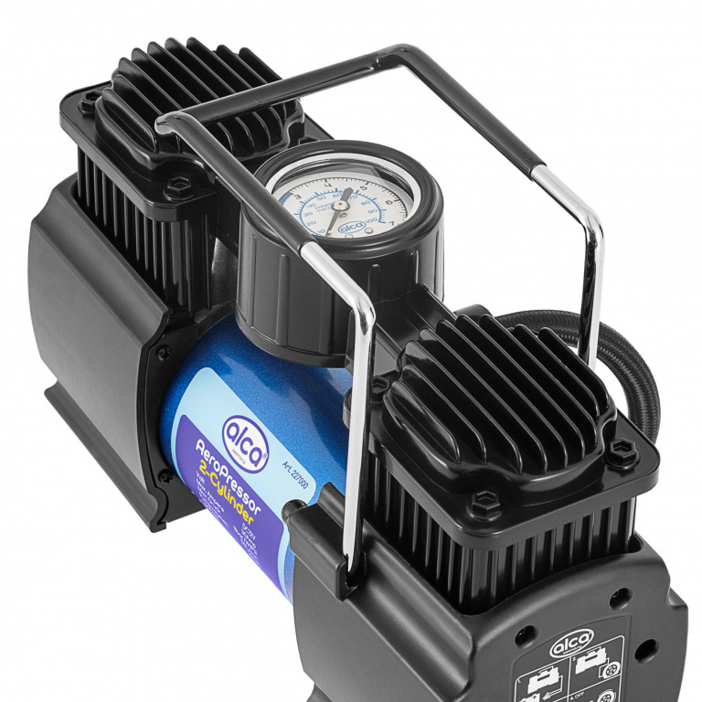 Compresor Aer Auto Alca 2 Cilindri 12V 50L / min 227000