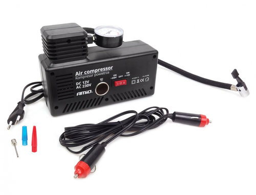 Compresor Aer Auto Amio 12V / 220V ACOMP-13 02188