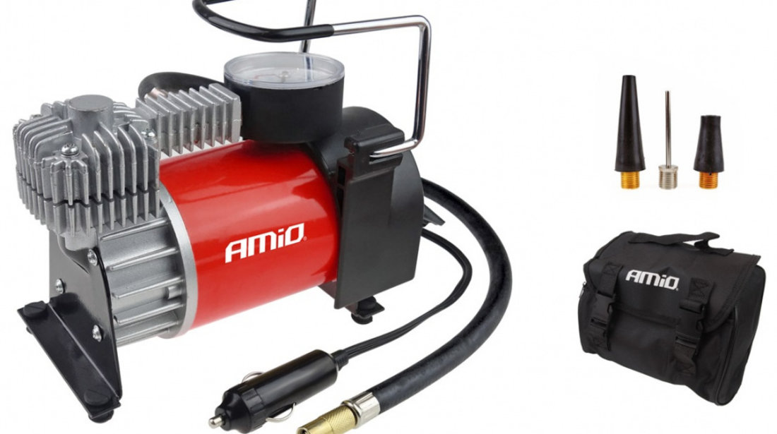 Compresor Aer Auto Cu Manometru Amio 12V Acomp-03 01135