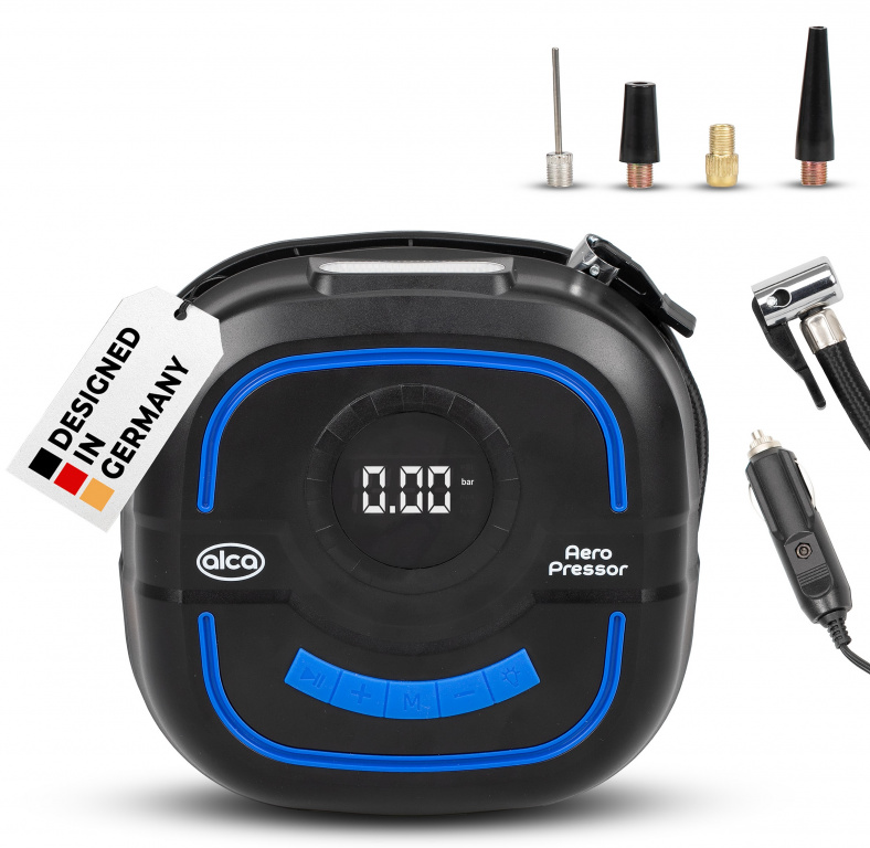 Compresor Aer Auto Digital Alca Compact 12V 241400