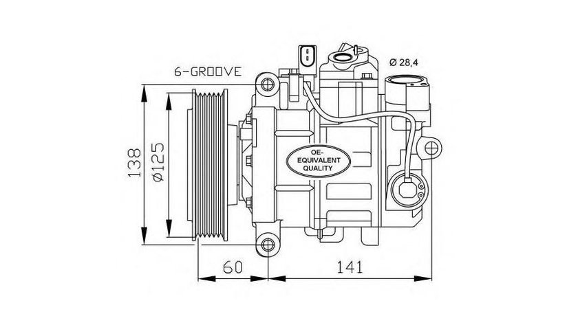 Compresor aer conditionat Audi AUDI A4 Avant (8K5, B8) 2007-2016 #2 0300K313