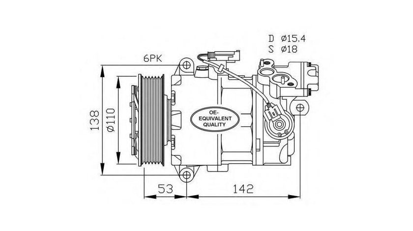 Compresor aer conditionat BMW 3 Touring (E91) 2005-2012 #2 0600K393