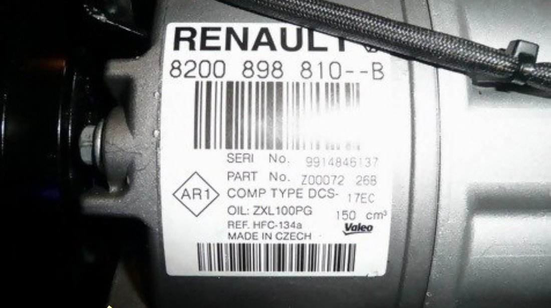 COMPRESOR AER CONDITIONAT DACIA RENAULT ORIGINAL CLIO MEGANE LOGAN