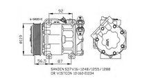 Compresor aer conditionat Ford C-Max (2007->) #3 1...