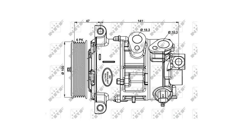 Compresor aer conditionat Jeep COMPASS (MK49) 2006-2016 #2 2483001200