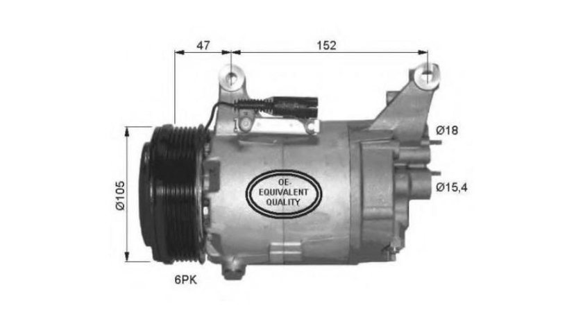 Compresor aer conditionat MINI MINI (R50, R53) 2001-2006 #2 0600K076