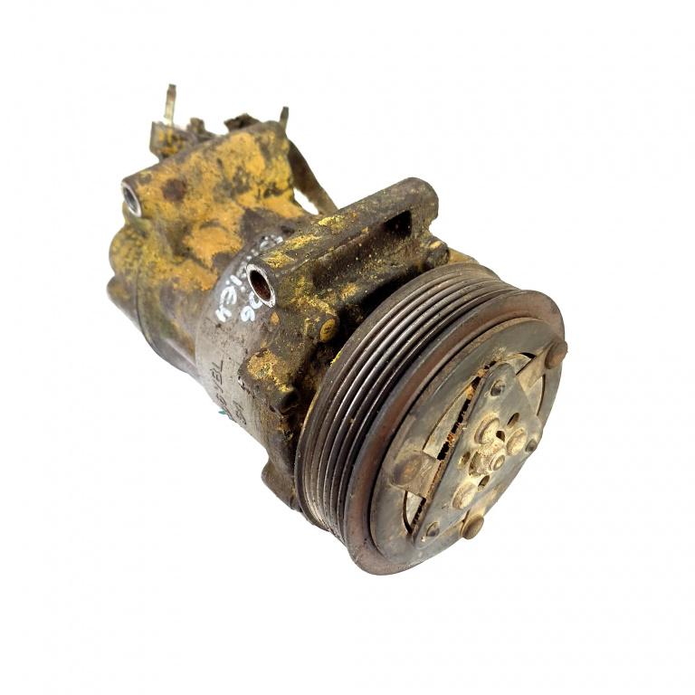 Compresor Aer Conditionat Peugeot 206 1998-2013 1.6 Hdi 110 Motorina 9655191580, 1094206445, Sd6V12 Sanden