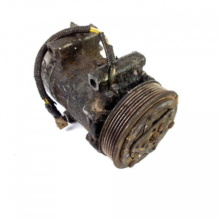 Compresor Aer Conditionat Peugeot 206 1998-2013 2.0 Hdi Motorina 9635587780, 04352907262, Sd6V12, 1421F Sanden