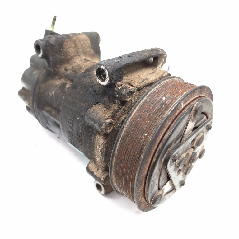 Compresor Aer Conditionat Peugeot 307 2001-2008 1.6 Hdi 110 9Hz (Dv6Ted4) Motorina Sd6V12, 9655191580, 96 55191.5 80, 1279504444 Sanden