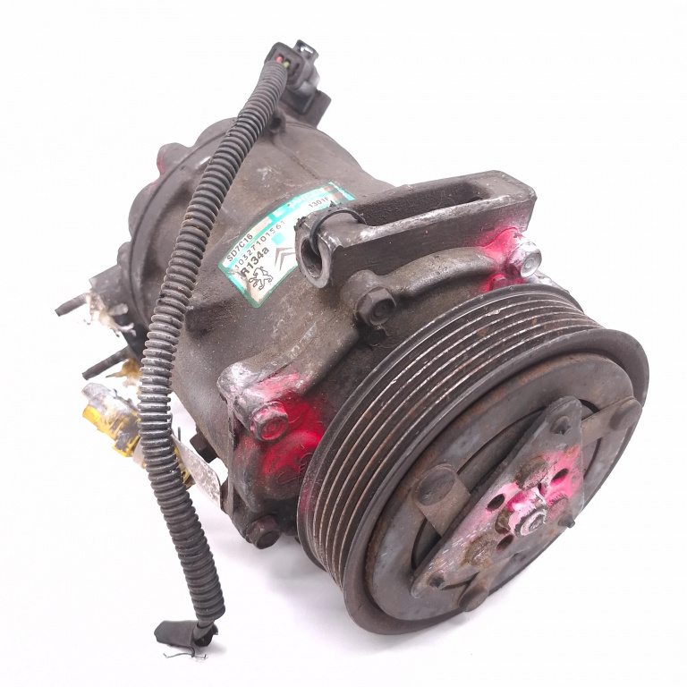 Compresor Aer Conditionat Peugeot 508 2010-2023 2.0 Hdi Motorina 9656574080, 10327101561, Sd7C16, Sd7Cabf Sanden