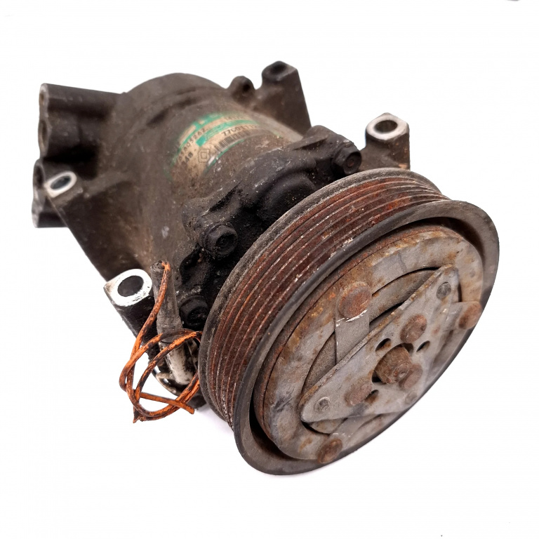 Compresor Aer Conditionat Renault Clio 2 / Symbol 1 1998-2008 1.9 D (B/Cb0E) Motorina 7700111235, Sd6V12, Sd6Vbff Sanden