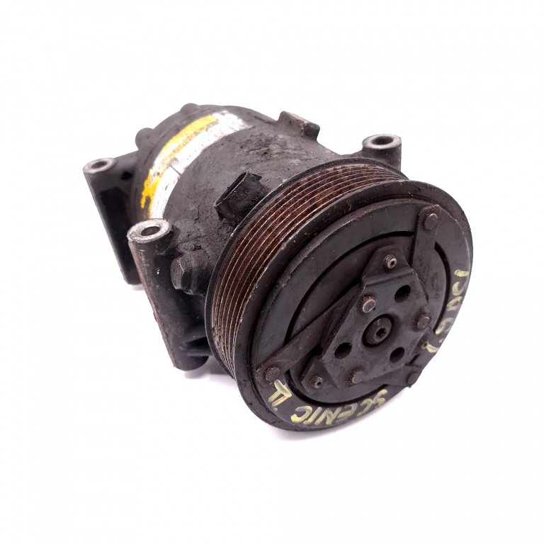 Compresor Aer Conditionat Renault Scenic 2 (Jm0/1) 2003-2009 1.9 Dci Motorina 8200309193, 02194044818, 01140018 Delphi