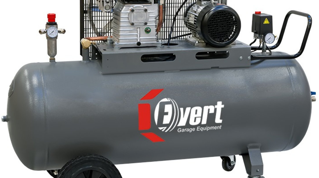 Compresor Aer Evert 100L, 230V, 2.2kW EVERT420/100K