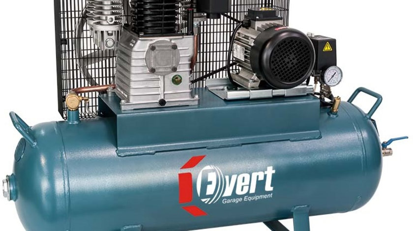 Compresor Aer Evert 100L, 400V, 2.2kW EVERTK100-450