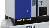 Compresor Aer Evert 200L, 400V, 2.2kW EVERT2,2/200...