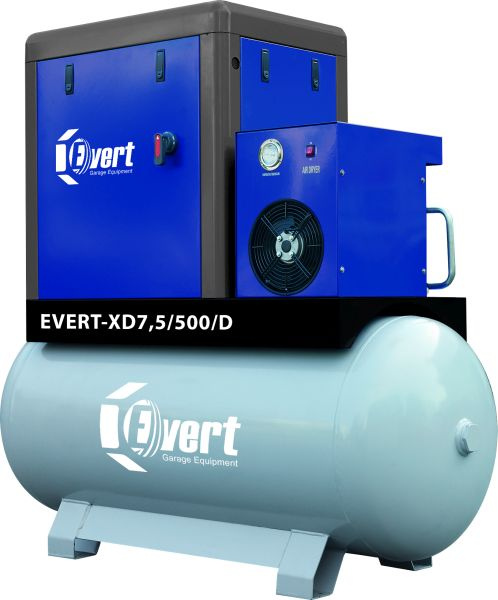 Compresor Aer Evert 500L, 400V, 11.0kW EVERT-X11/500/D