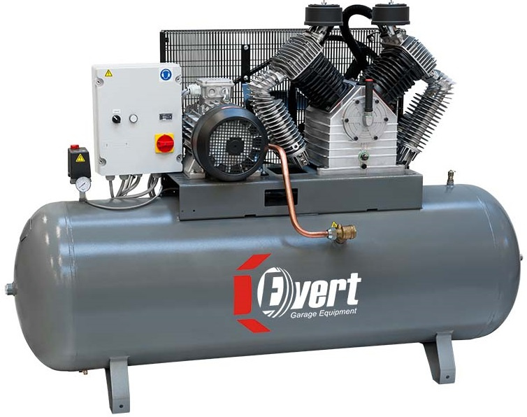 Compresor Aer Evert 500L, 400V, 11.0kW EVERT2000/500KSD
