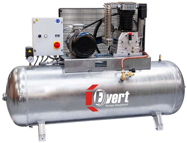 Compresor Aer Evert 500L, 400V, 11.0kW EVERTGK2000/500KSD